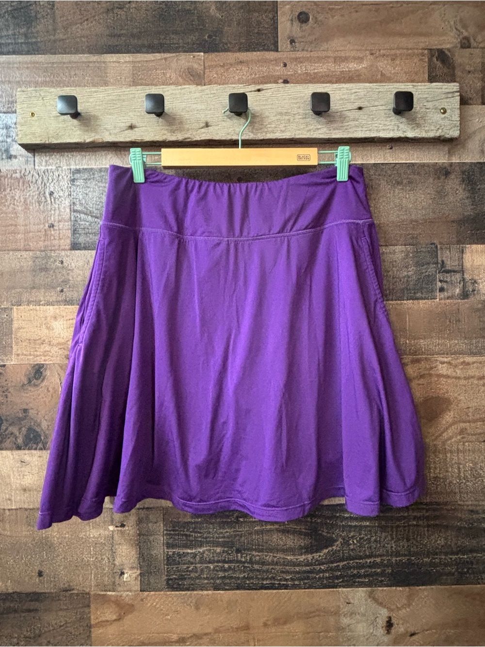 Baleaf Purple Circle Skater Skort